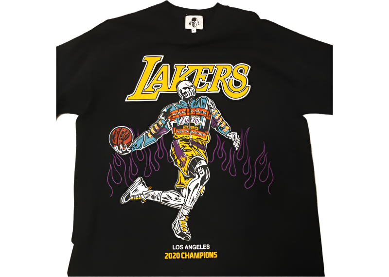 Warren Lotas Los Angeles Lakers 2020 championship Tee