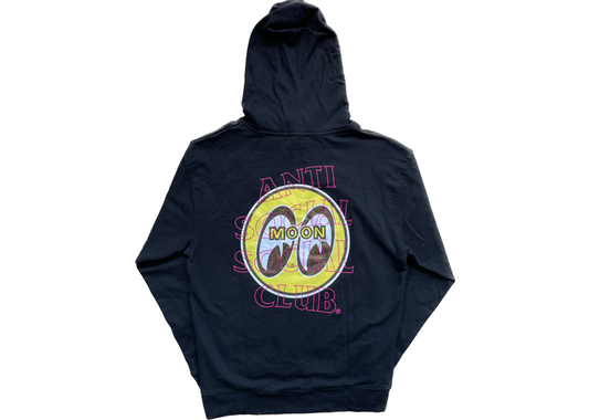 ASSC x Mooneyes Glitter Crossfire Black Hoodie