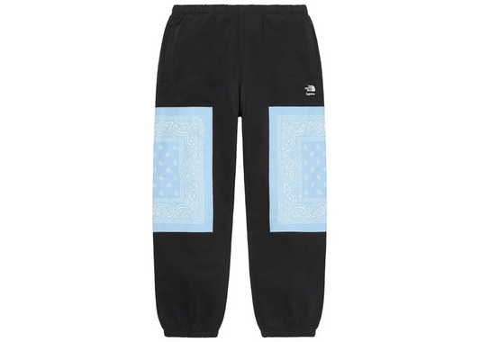 Supreme x The North Face Bandana Sweatpant Black