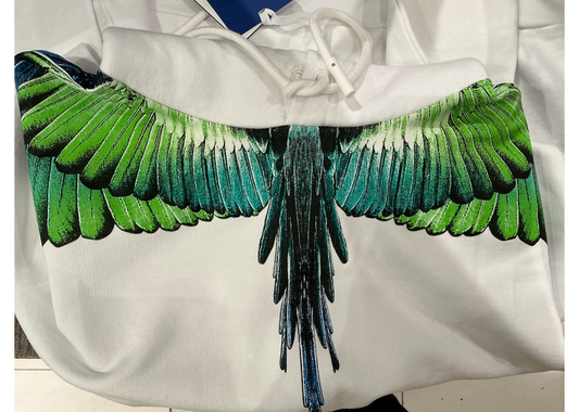 Marcelo Burlon White Hoodie