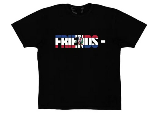 Vlone FRIENDS DOM T-shirt Black