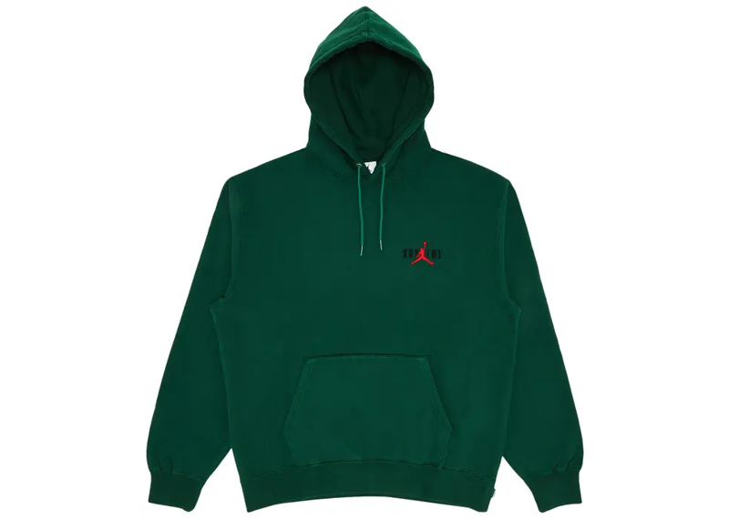 Supreme x Jordan Hooded Sweatshirt Green