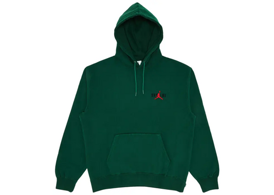 Supreme x Jordan Hooded Sweatshirt Green