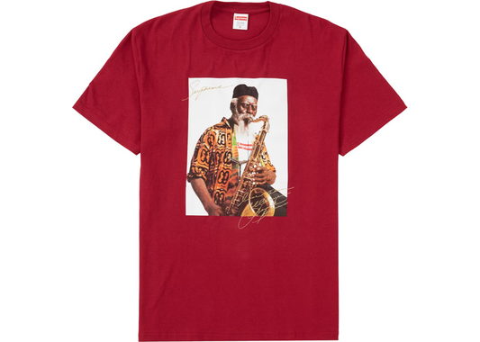 Supreme Pharoah Sanders Tee  cardinal