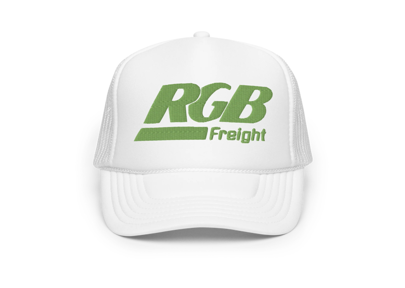 RGB Freight Trucker (White/Lime)