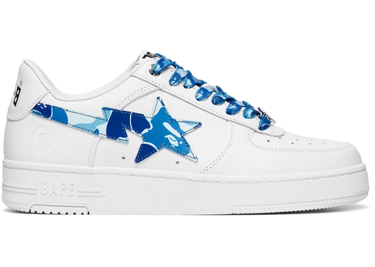 A Bathing Ape Bape Sta Low ABC Camo White Blue (2025)