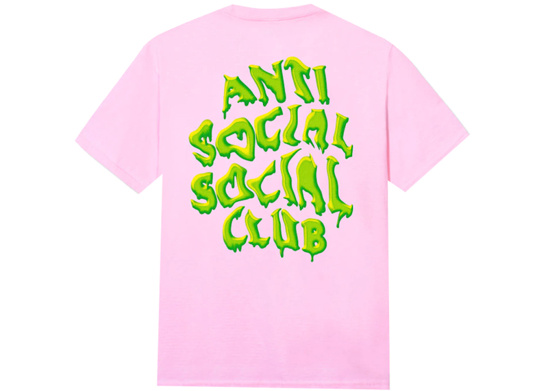 Anti Social Social Club Melt Away Tee Pink