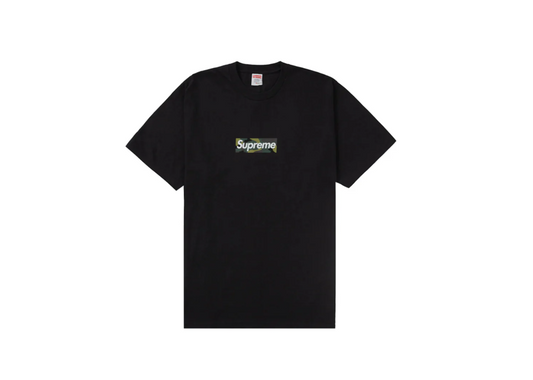 SUPREME Camo  Box Logo Tee black