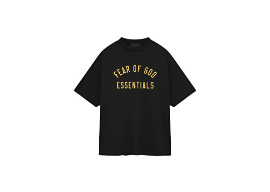 Fear of God Essentials Jersey Short Sleeve Black