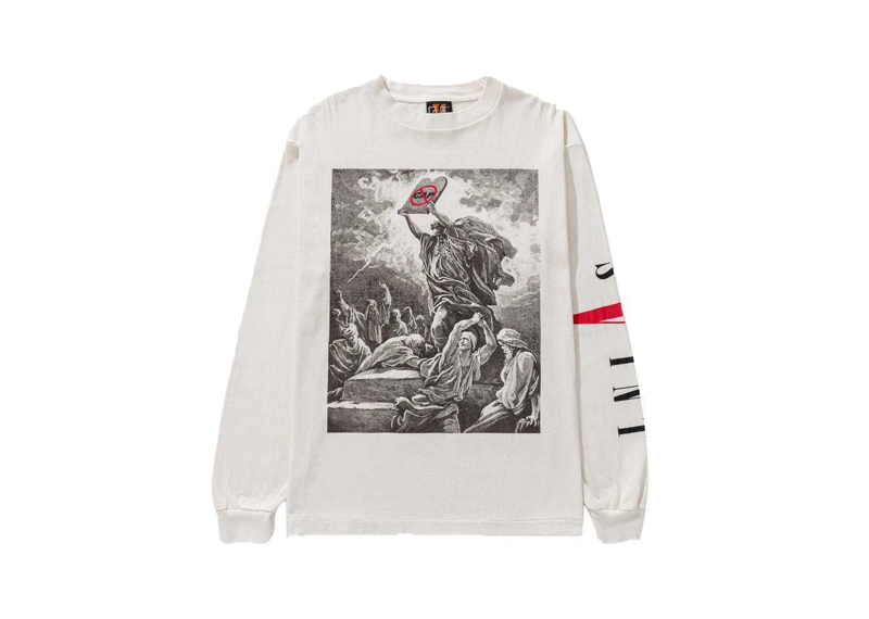 Saint Mxxxxxx x VLONE No Cap L/S Tee White